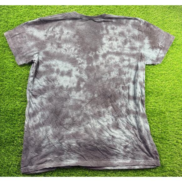 Grateful Dead Dancing Bears Tie Dye T Shirt 2XL Gray Vintage Band Tee - Picture 2 of 8